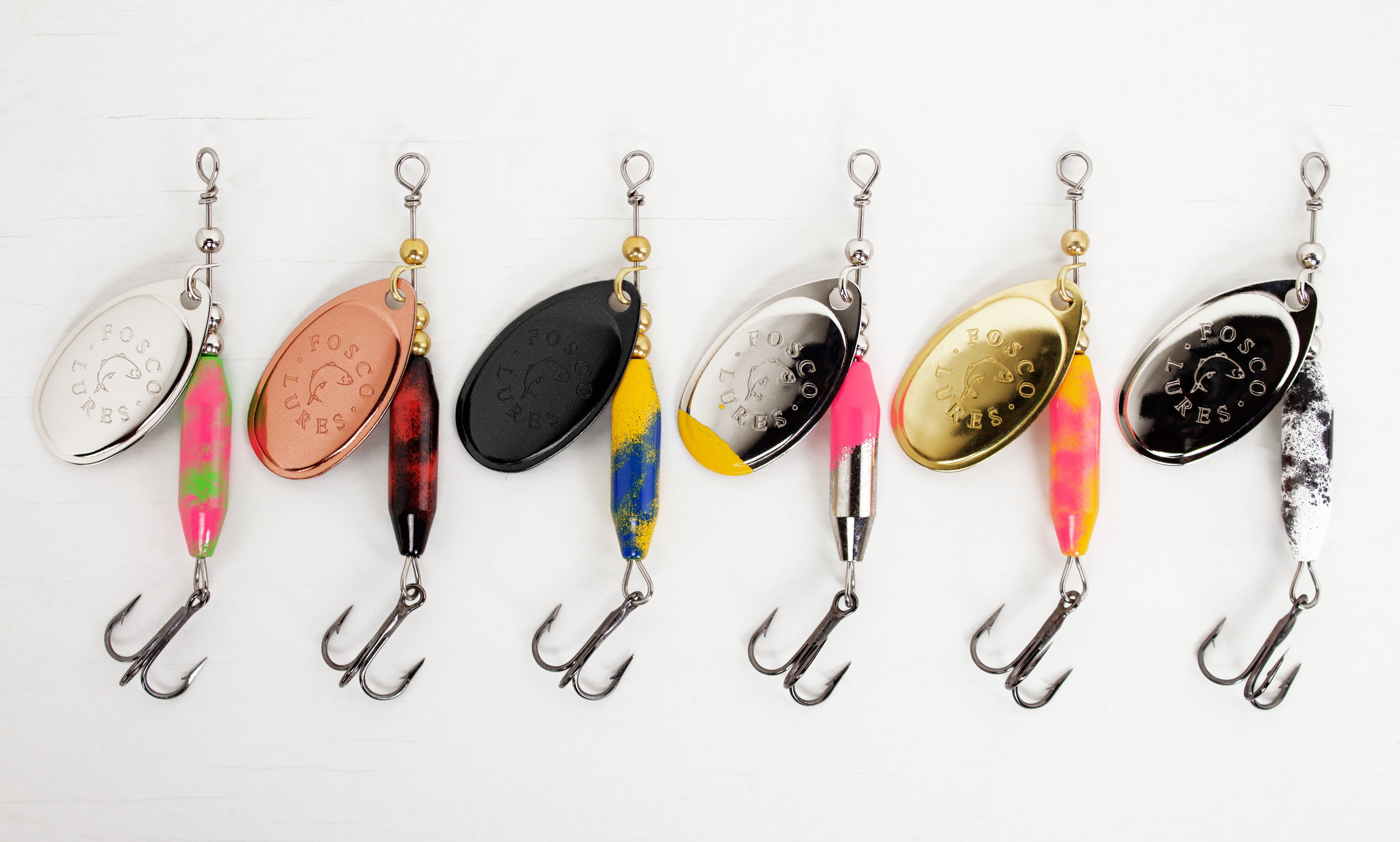 Handmade Fishing Spinners – Fosco Fishing Lures