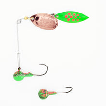 Load image into Gallery viewer, Jig Spinner • Green Melon • #3 (plastic bait not included)