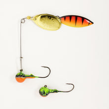 Load image into Gallery viewer, Jig Spinner • Prairie Perch • #3 (plastic bait not included)