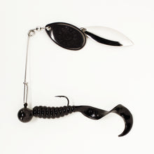 Load image into Gallery viewer, Jig Spinner • Black • #3 (plastic bait not included)