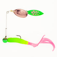 Load image into Gallery viewer, Jig Spinner • Green Melon • #3 (plastic bait not included)

