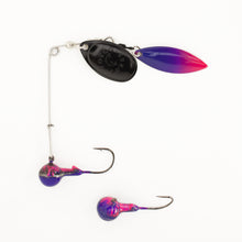 Load image into Gallery viewer, Jig Spinner • Midnight Bite • #3 (plastic bait not included)
