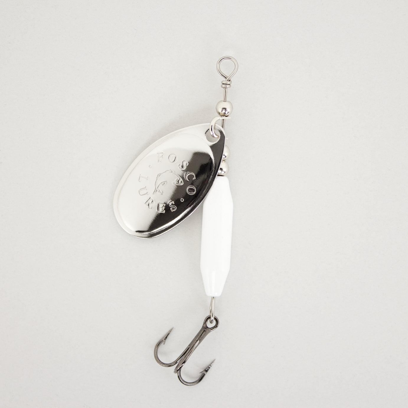 Handmade Fishing Spinners with Single Hooks – Fosco Fishing Lures