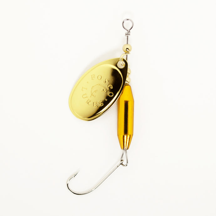 Handmade Fishing Spinners with Single Hooks – Fosco Fishing Lures