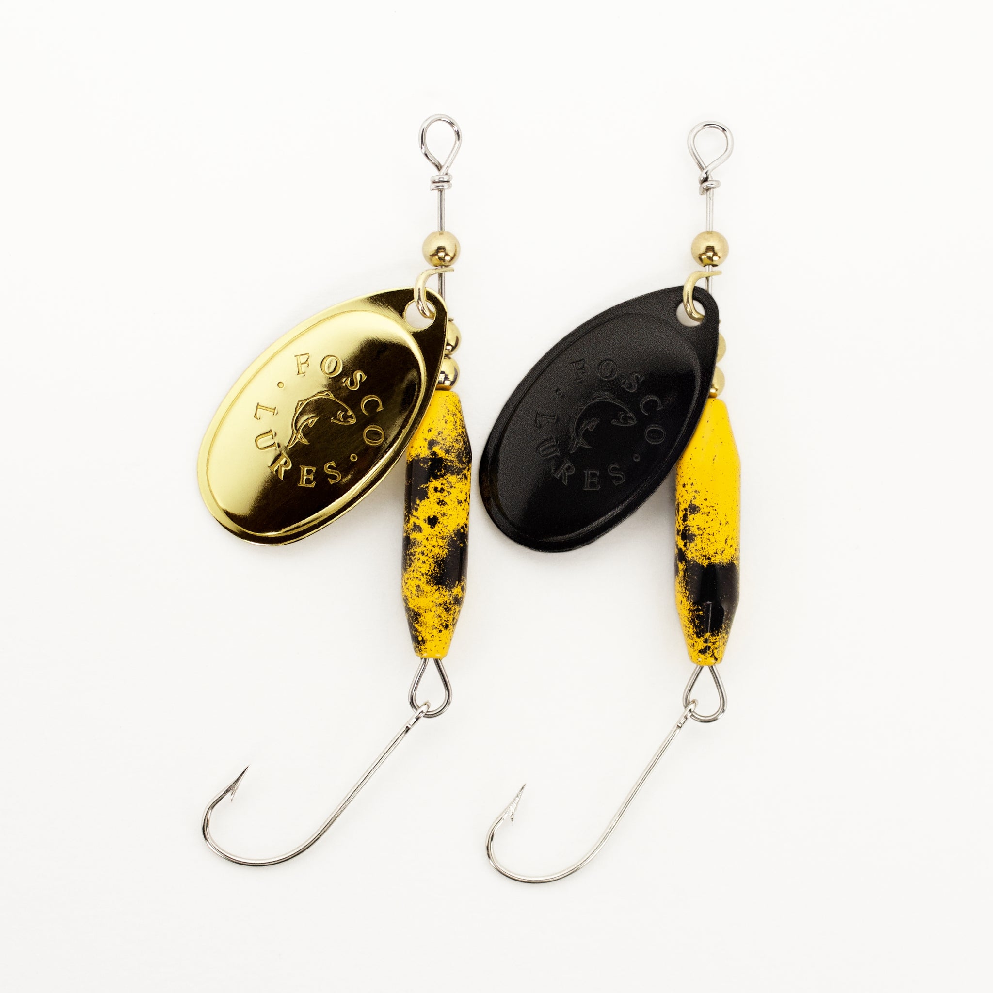 Fosco Handmade Fishing Lures • Stinger Inline Spinner • Single Hook • Made  By Hand In Canada – Fosco Fishing Lures