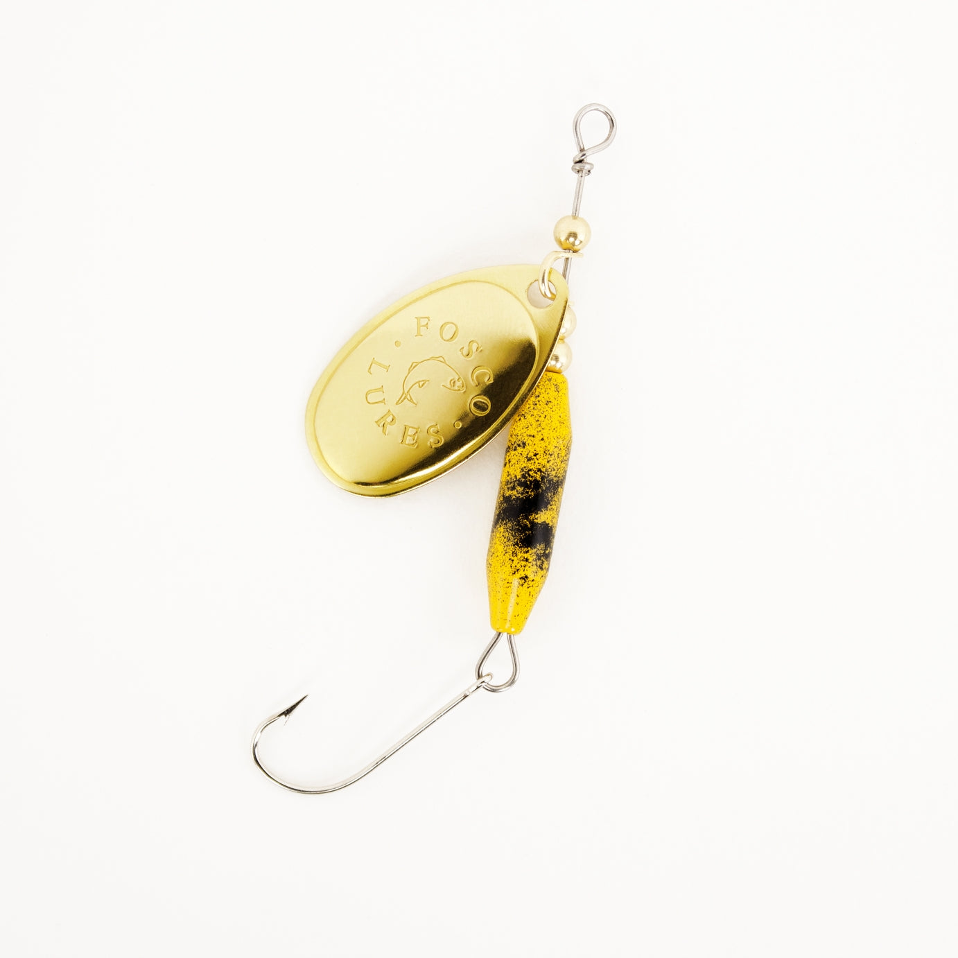 Fosco Handmade Fishing Lures • Stinger Inline Spinner • Single Hook • Made  By Hand In Canada – Fosco Fishing Lures