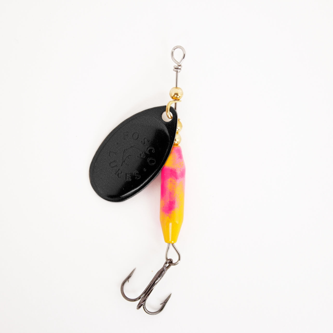 Fosco Handmade Fishing Lures • Pink Lemonade Inline Spinner • Made By Hand  In Canada – Fosco Fishing Lures